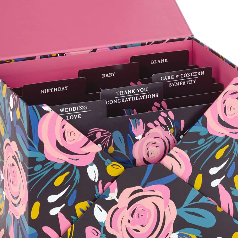 Hallmark Assorted Cards For All Occasions In Floral Organizer Box, Box Of 24 - Image 7