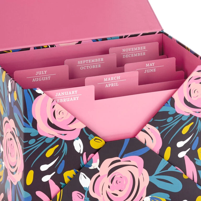 Hallmark Assorted Cards For All Occasions In Floral Organizer Box, Box Of 24 - Image 8