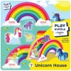 Storytime Toys 3D Unicorn Rainbow House Play Puzzle
