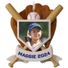 Hallmark America's Pastime Personalized Baseball Photo Ornament