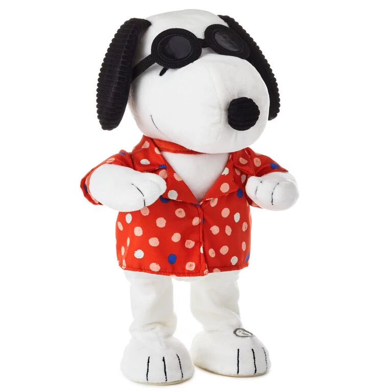 Hallmark PeanutsĀ® Sunshine Vibe Snoopy Musical Plush With Motion, 13.5"