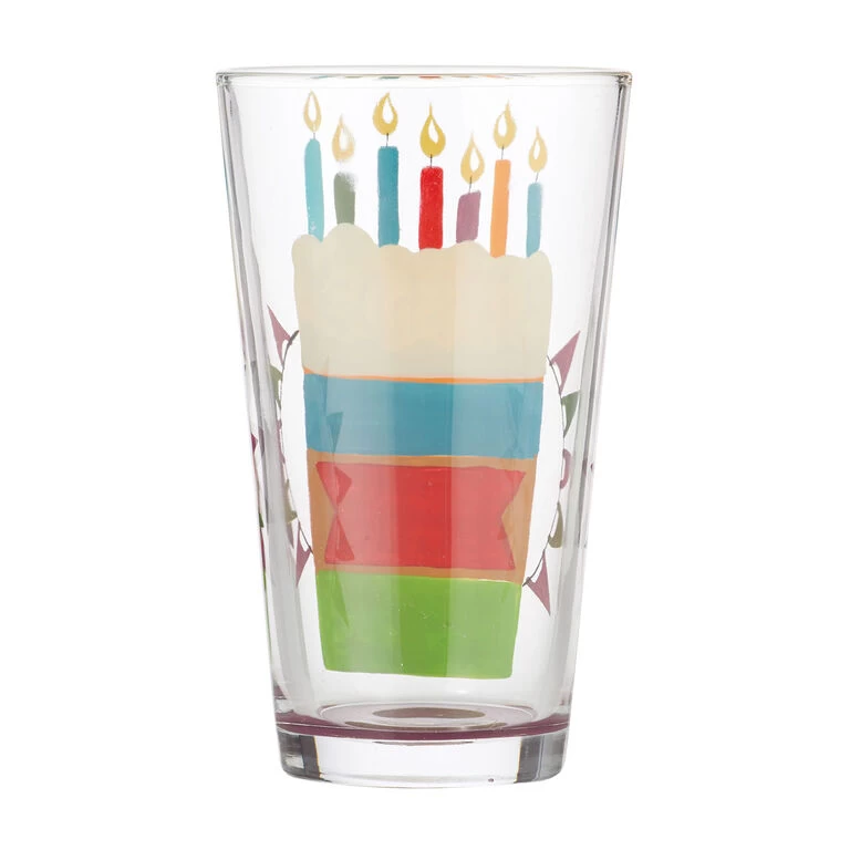 Lolita Birthday Beer Handpainted Pint Glass, 16 Oz. - Image 2