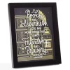 Hallmark Harry Potter™ Friendship And Bravery Hermione Granger™ Framed Quote Sign, 8x10