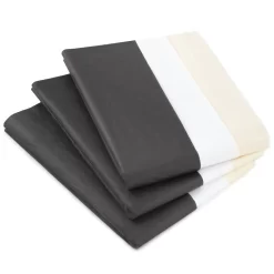 Hallmark Black/White/Cream 3-Pack Bulk Tissue Paper, 120 Sheets