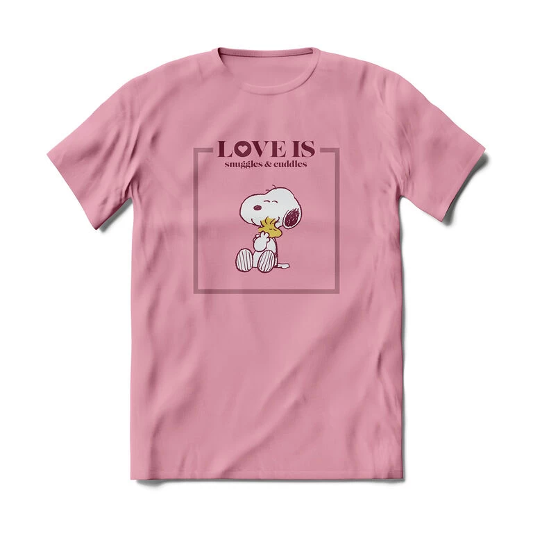 Brief Insanity Snoopy Love T-Shirt, Small