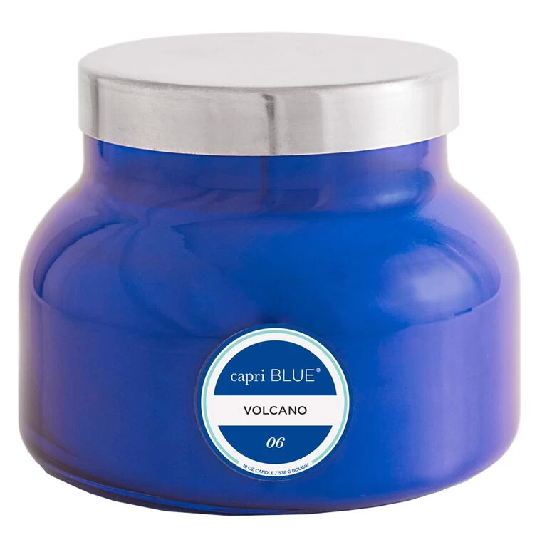 Capri Blue Volcano Blue Signature Jar Candle, 19 Oz.