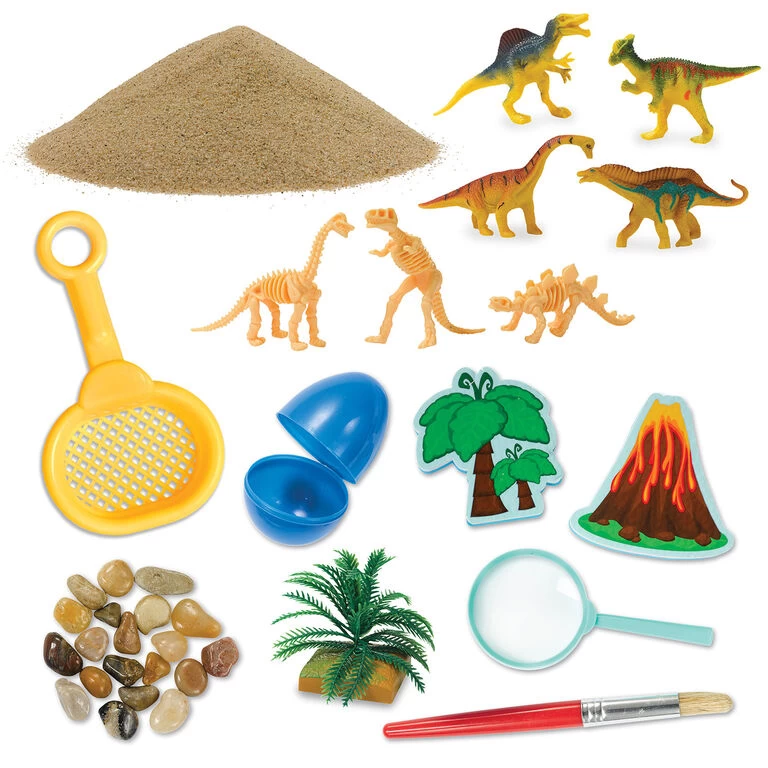 Faber-Castell Creativity Kids Sensory Bin Dinosaur Dig Play Set - Image 2