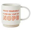Hallmark Cup Of Nope Funny Mug, 16 Oz.