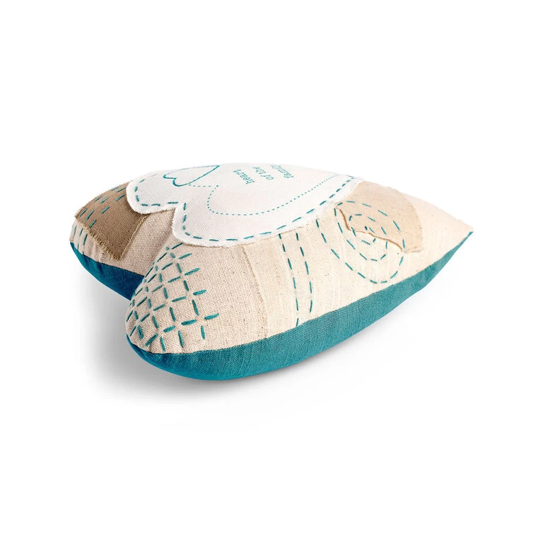 Demdaco Heart Of The Family Heart-Shaped Pillow - Image 3