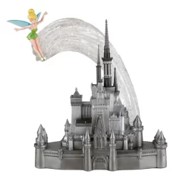 Enesco Disney 100 Years Of Wonder Castle With Tinker Bell Figurine, 14"