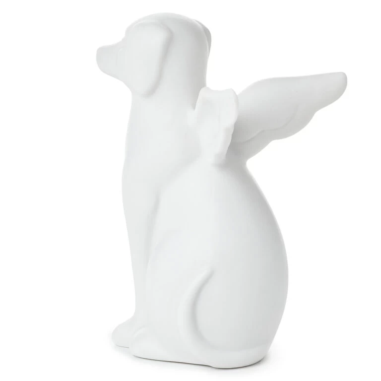 Hallmark Dog Angel Figurine Pet Memorial Gift, 4.25" - Image 2