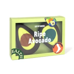 Eat My Socks Ripe Avocado Adult Novelty Socks
