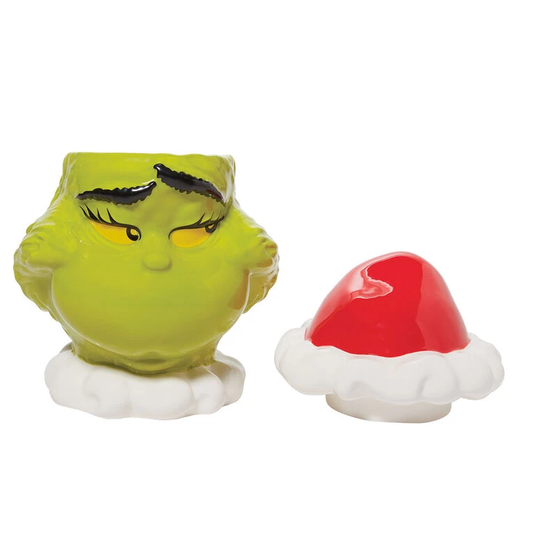 Enesco Grinch Cookie Jar, 10.2" - Image 2