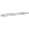 Hallmark Family Is The Heart Wood Quote Sign, 23.5x2