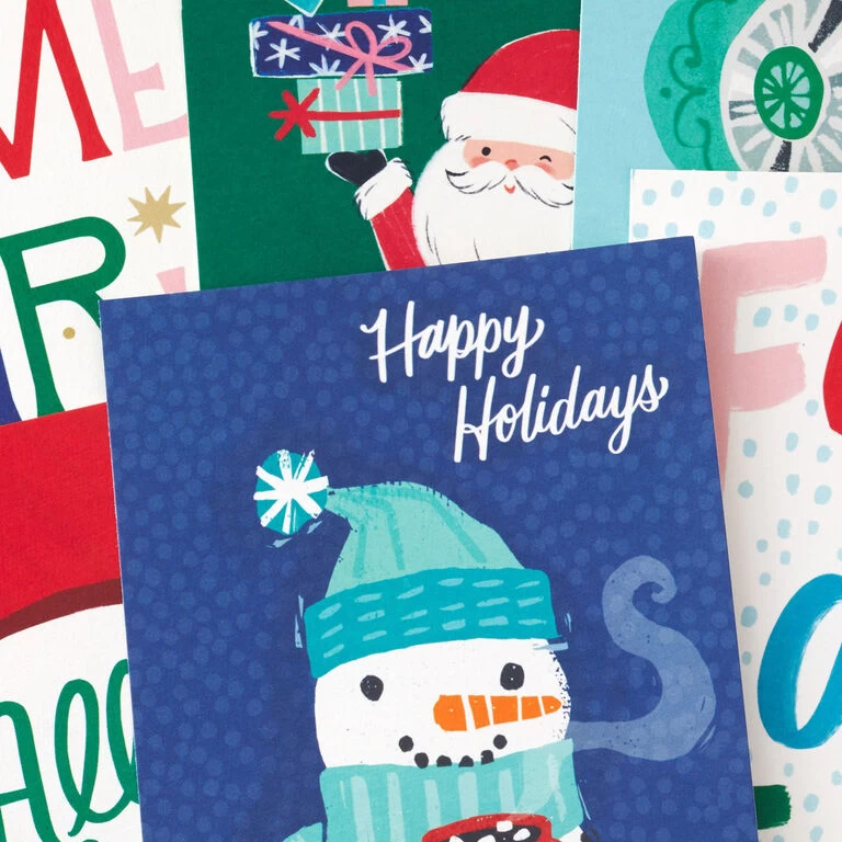 Hallmark Colorful And Casual Money-Holder Boxed Christmas Cards Assortment, Pack Of 36 - Image 6