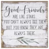 Good Friends Petite Pallet 8" Wood Quote Sign
