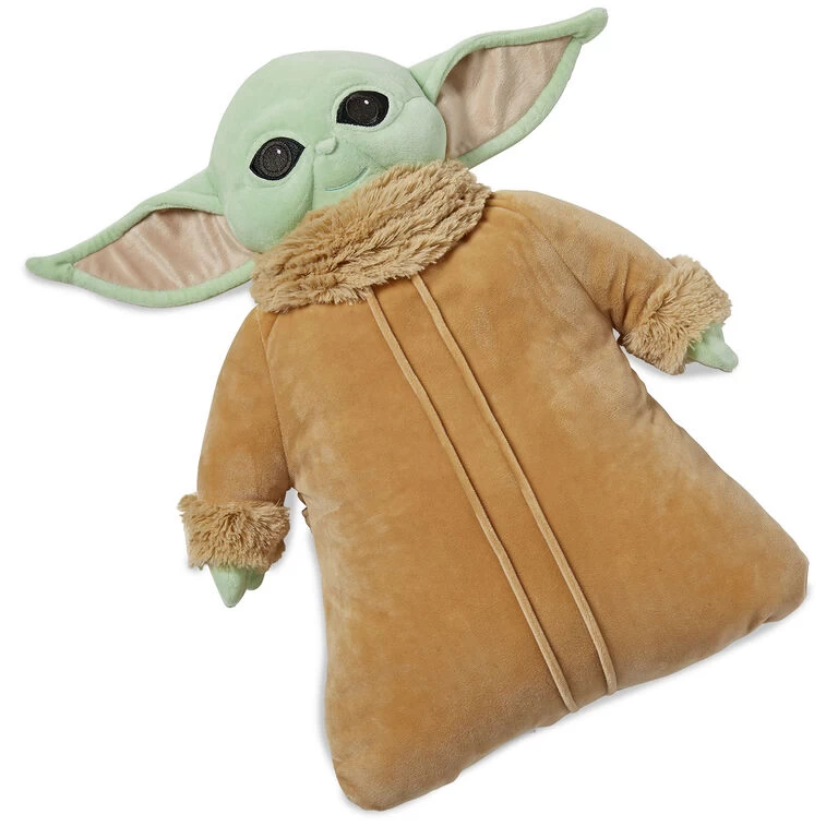 Pillow Pets Disney Star Wars: The Mandalorian Grogu Plush Toy, 16" - Image 3
