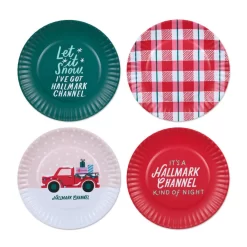 Hallmark Channel Appetizer Plates, Set Of 4