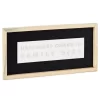 Hallmark Family Size Happiness Framed Quote Sign, 14x7
