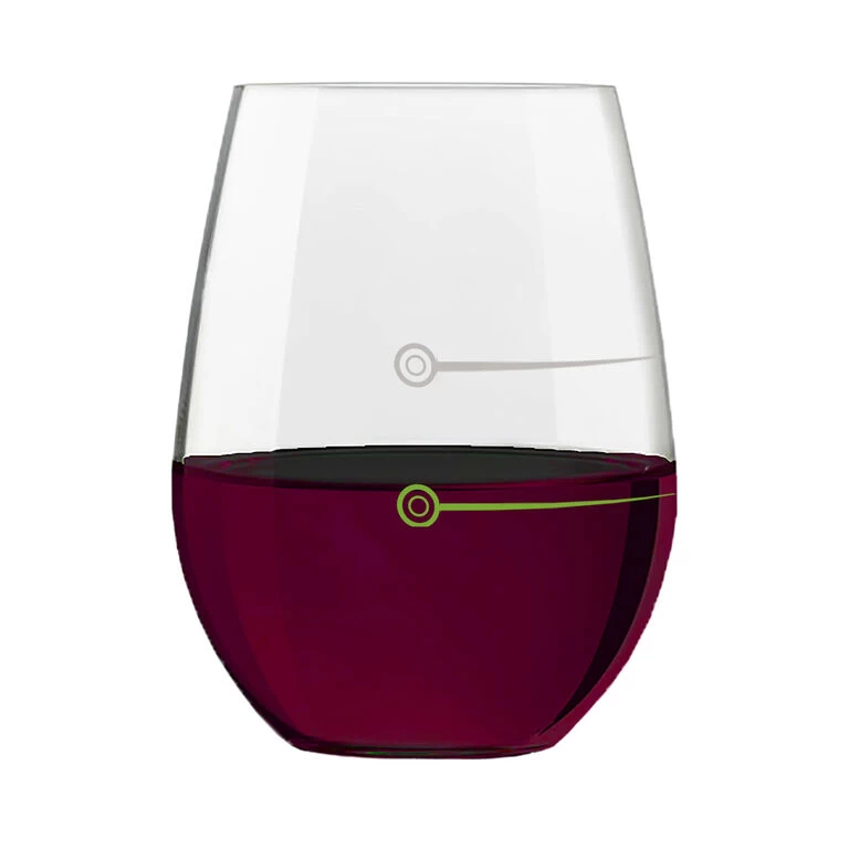 Have A Glass Have A Seat Stemless Wine Glass, 16 Oz. - Image 2