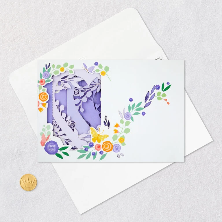 Hallmark You Are Loved 3D Pop-Up Musical Mother's Day Card With Light - Image 5