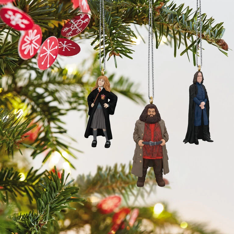 Hallmark Mini Harry Potter™ Hermione™, Hagrid™ And Snape™ Metal Ornaments, Set Of 3 - Image 2