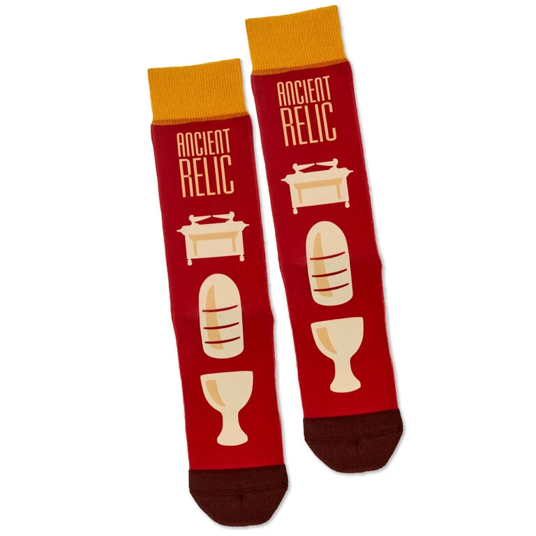 Hallmark Indiana Jones™ Adult And Child Relic And Archeologist Socks, Pack Of 2 - Image 2