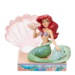 Enesco Jim Shore Disney Ariel And Shell Figurine, 4.75"