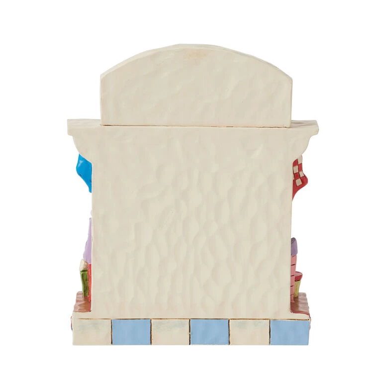 Enesco Jim Shore Grinch Peeking Out Of Fireplace Figurine, 5.5" - Image 2