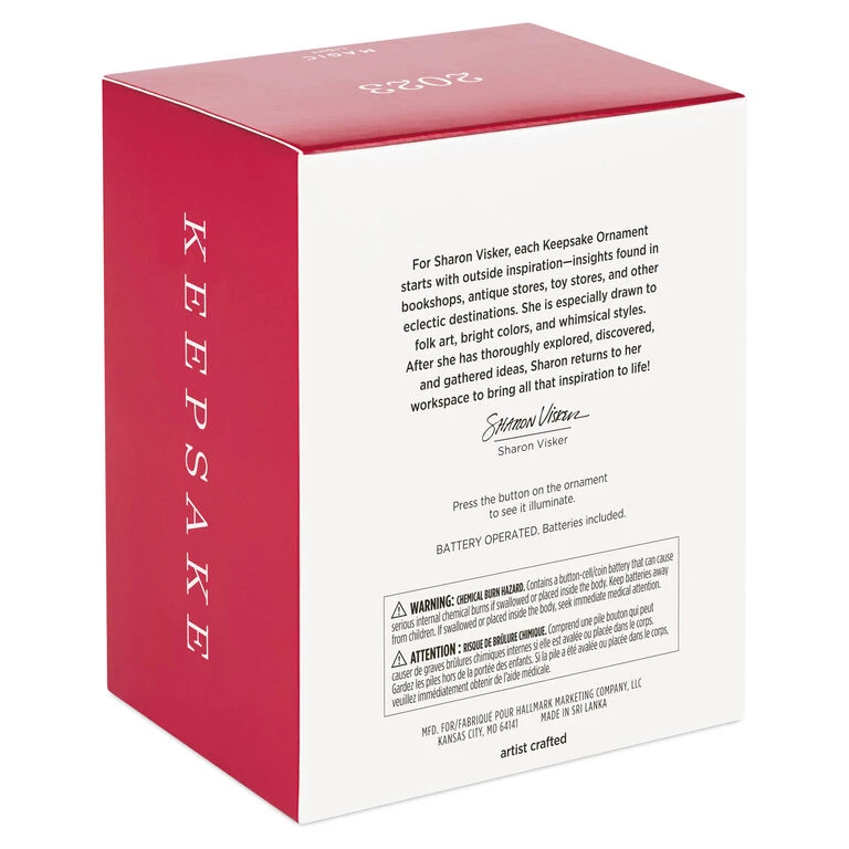 Hallmark Let's Get Lit Ornament With Light - Image 5