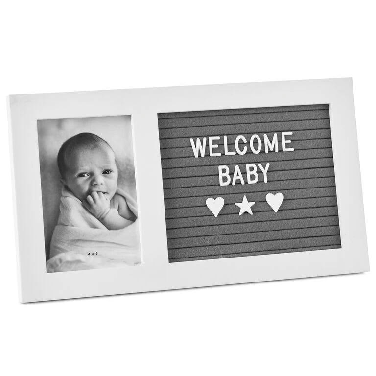 Hallmark Letter Board Announcement Picture Frame, 4x6