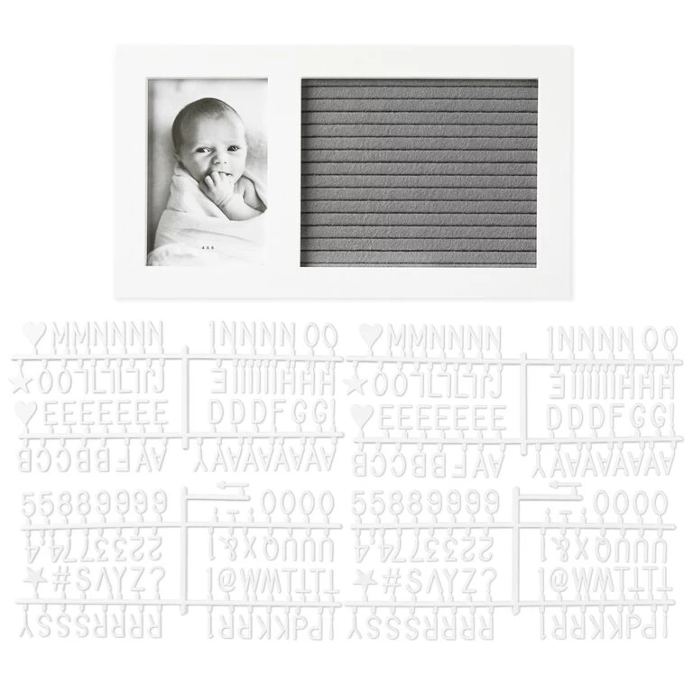Hallmark Letter Board Announcement Picture Frame, 4x6 - Image 4