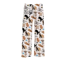Brief Insanity Life Is Better With A Cat Lounge Pants, Medium