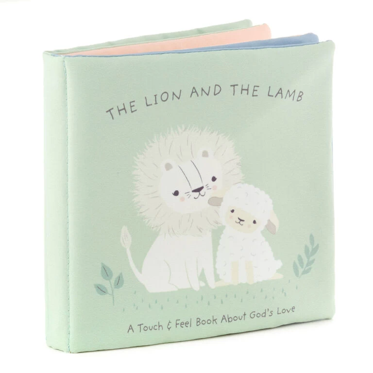 Hallmark The Lion And The Lamb: A Touch & Feel Book About God's Love Cloth Book