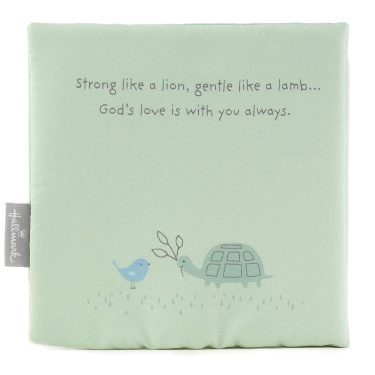 Hallmark The Lion And The Lamb: A Touch & Feel Book About God's Love Cloth Book - Image 2