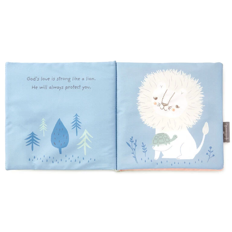 Hallmark The Lion And The Lamb: A Touch & Feel Book About God's Love Cloth Book - Image 3