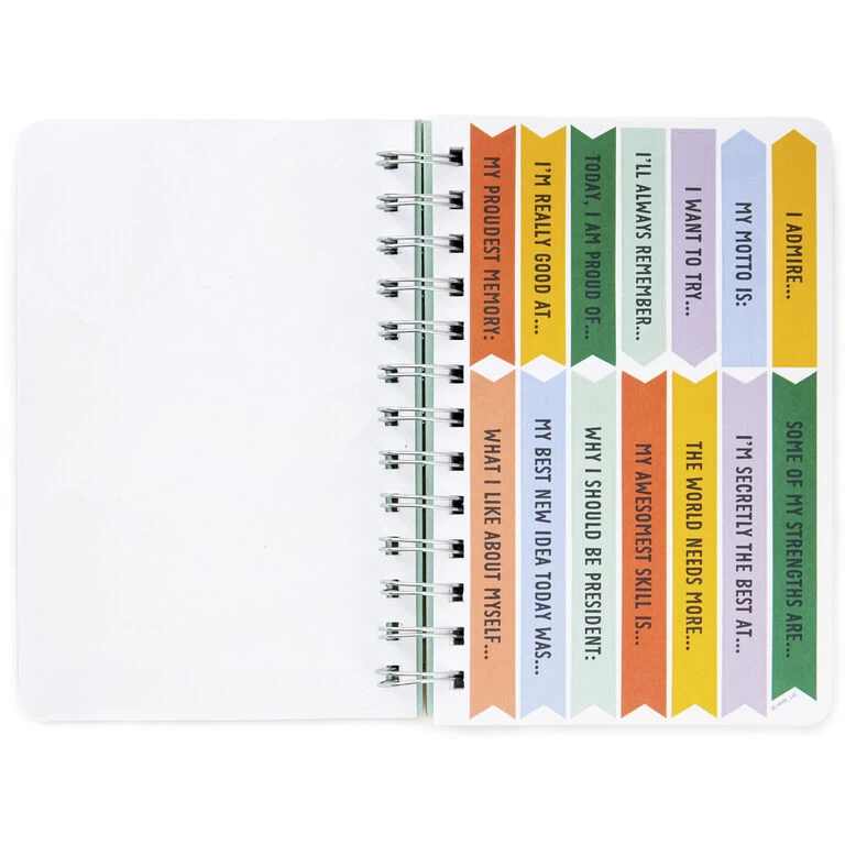 Hallmark Little World Changers™ The Power Of Being Me Prompted Journal With Stickers - Image 3