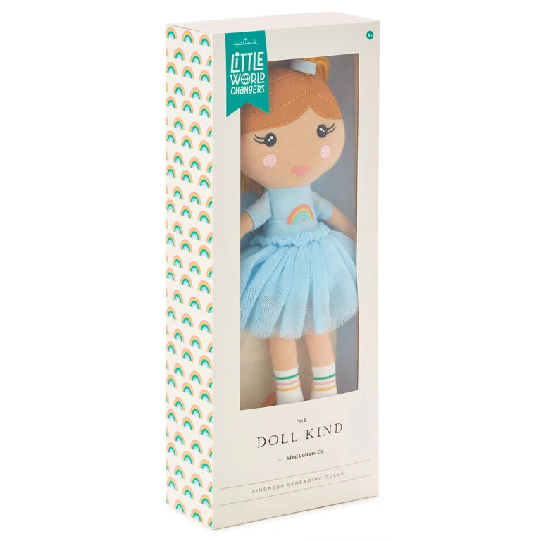 Hallmark Little World Changers™ And Kind Culture Co. The Doll Kind Light Skin Girl, 12" - Image 6