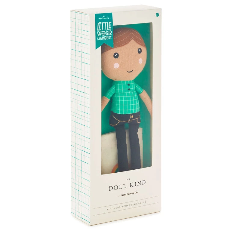 Hallmark Little World Changers™ And Kind Culture Co. The Doll Kind Boy, 12" - Image 6