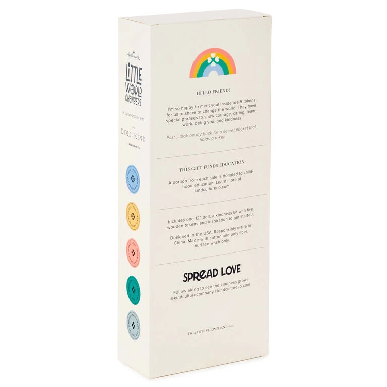 Hallmark Little World Changers™ And Kind Culture Co. The Doll Kind Boy, 12" - Image 7