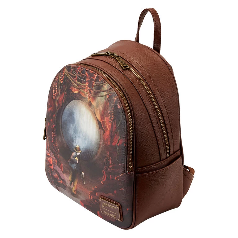 Loungefly Indiana Jones Mini Backpack With Coin Bag - Image 3