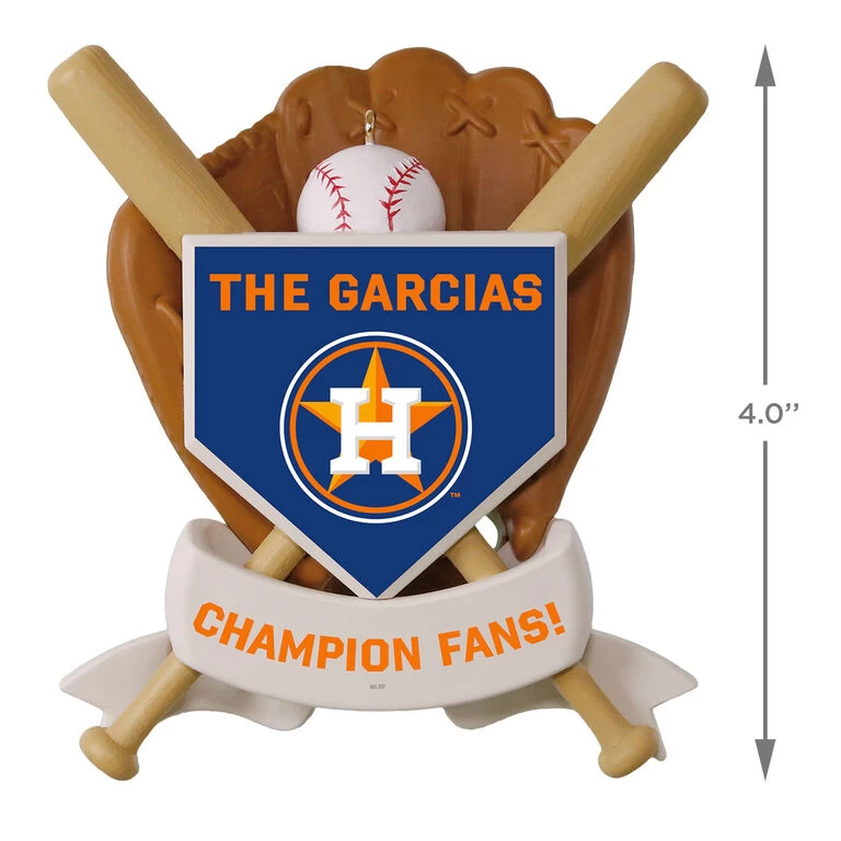 MLB Baseball Personalized Ornament, Astros™ - Image 4