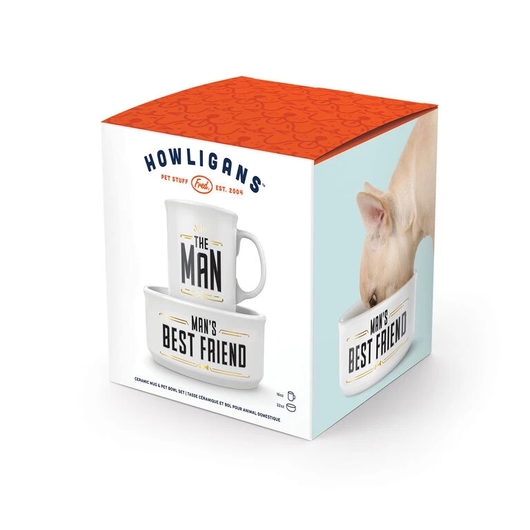 Genuine Fred Howligans Mug And Dog Bowl, Set Of 2 - Image 2