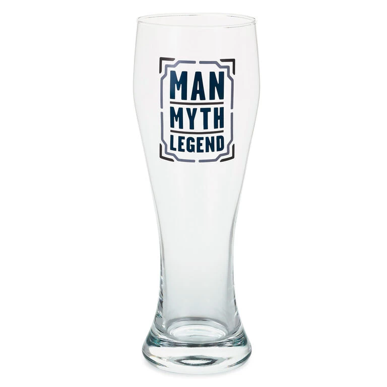 Hallmark Man, Myth, Legend Pilsner Glass, 19.27 Oz.