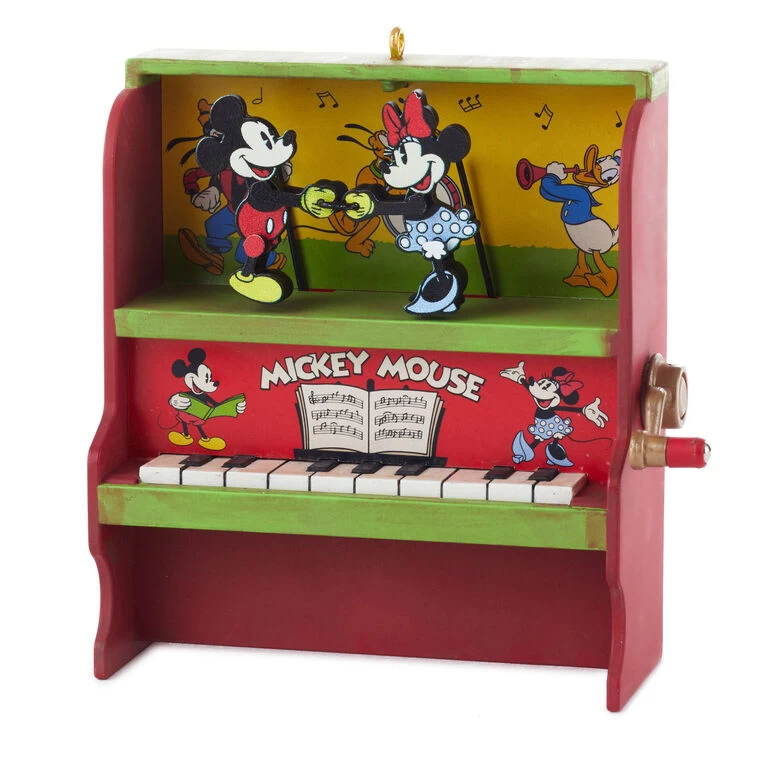 Hallmark Disney Mickey And Minnie Let's Dance! Musical Ornament With Motion