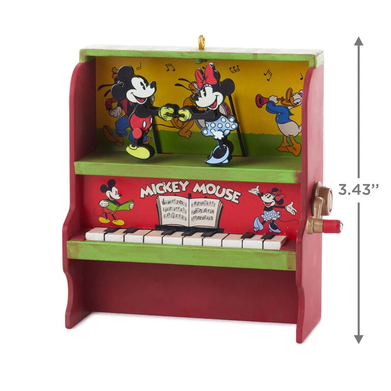 Hallmark Disney Mickey And Minnie Let's Dance! Musical Ornament With Motion - Image 3