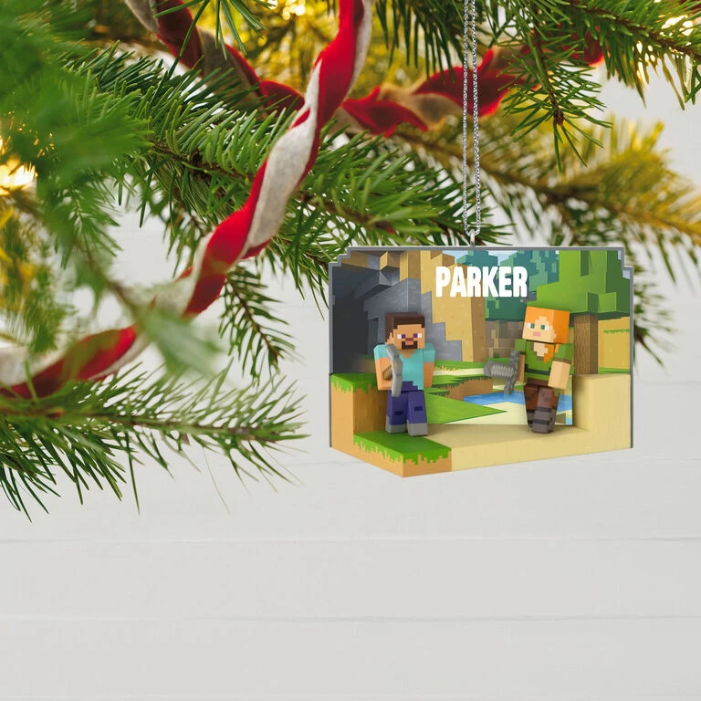 Hallmark Minecraft My World Personalized Ornament - Image 2