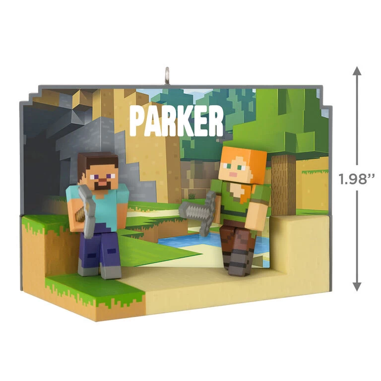 Hallmark Minecraft My World Personalized Ornament - Image 3