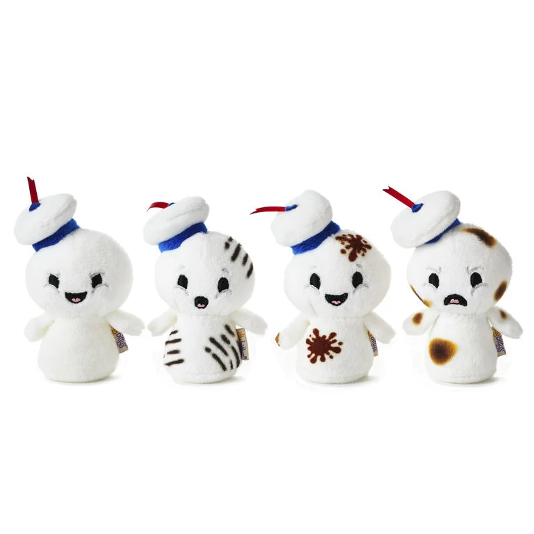 Hallmark Itty Bittys® Ghostbusters: Afterlife™ Mini Stay Puft Marshmallows Plush, Set Of 4