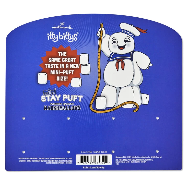 Hallmark Itty Bittys® Ghostbusters: Afterlife™ Mini Stay Puft Marshmallows Plush, Set Of 4 - Image 4